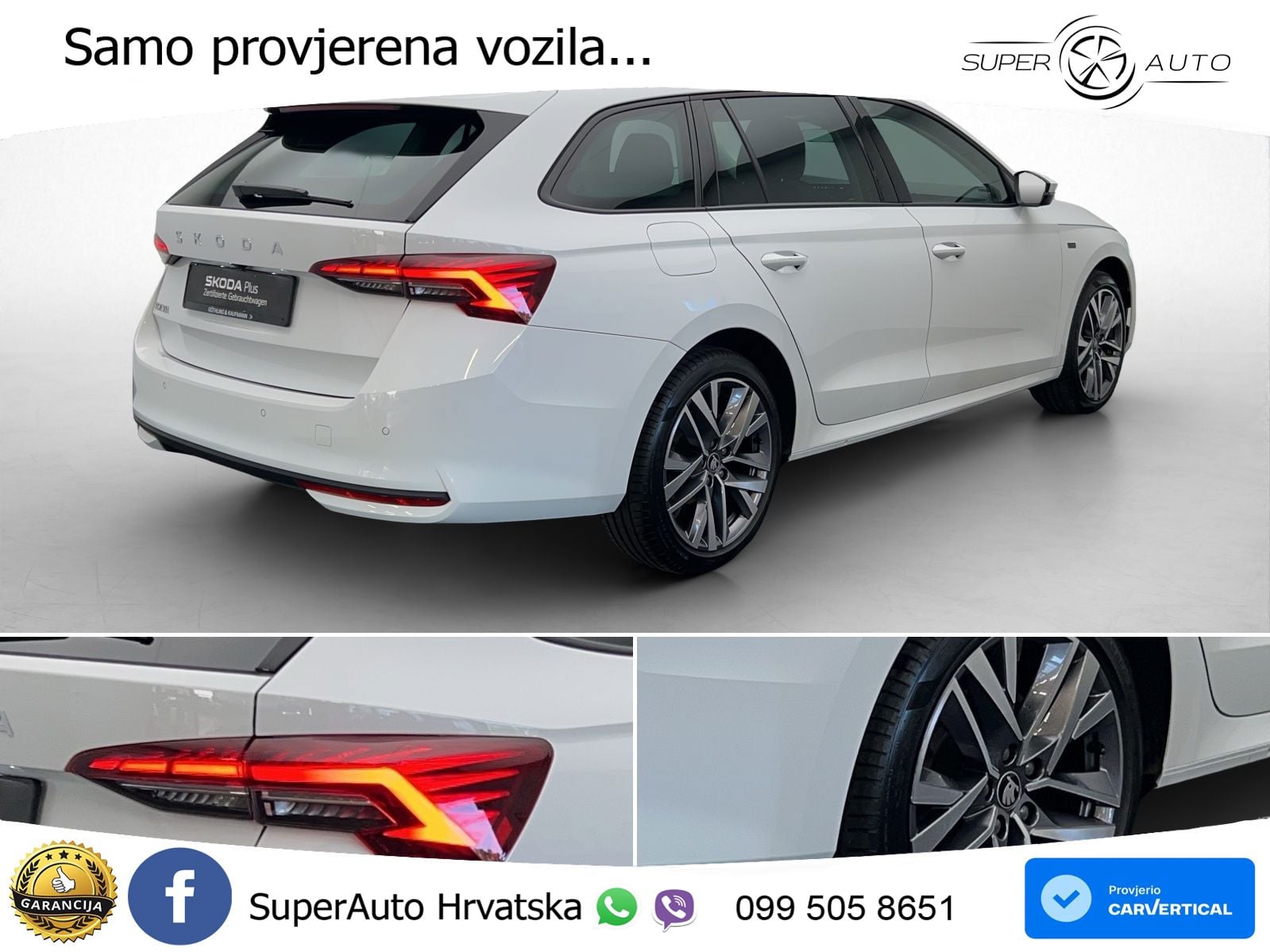 Škoda Octavia Combi 2.0 TDI (150 KS) DSG Selection LED+GR SJED+ACC