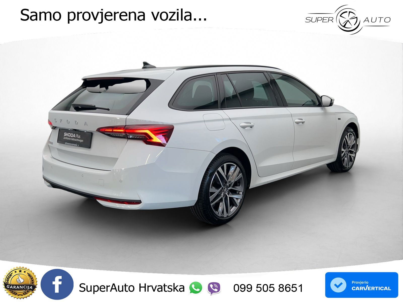 Škoda Octavia Combi 2.0 TDI (150 KS) DSG Selection LED+GR SJED+ACC