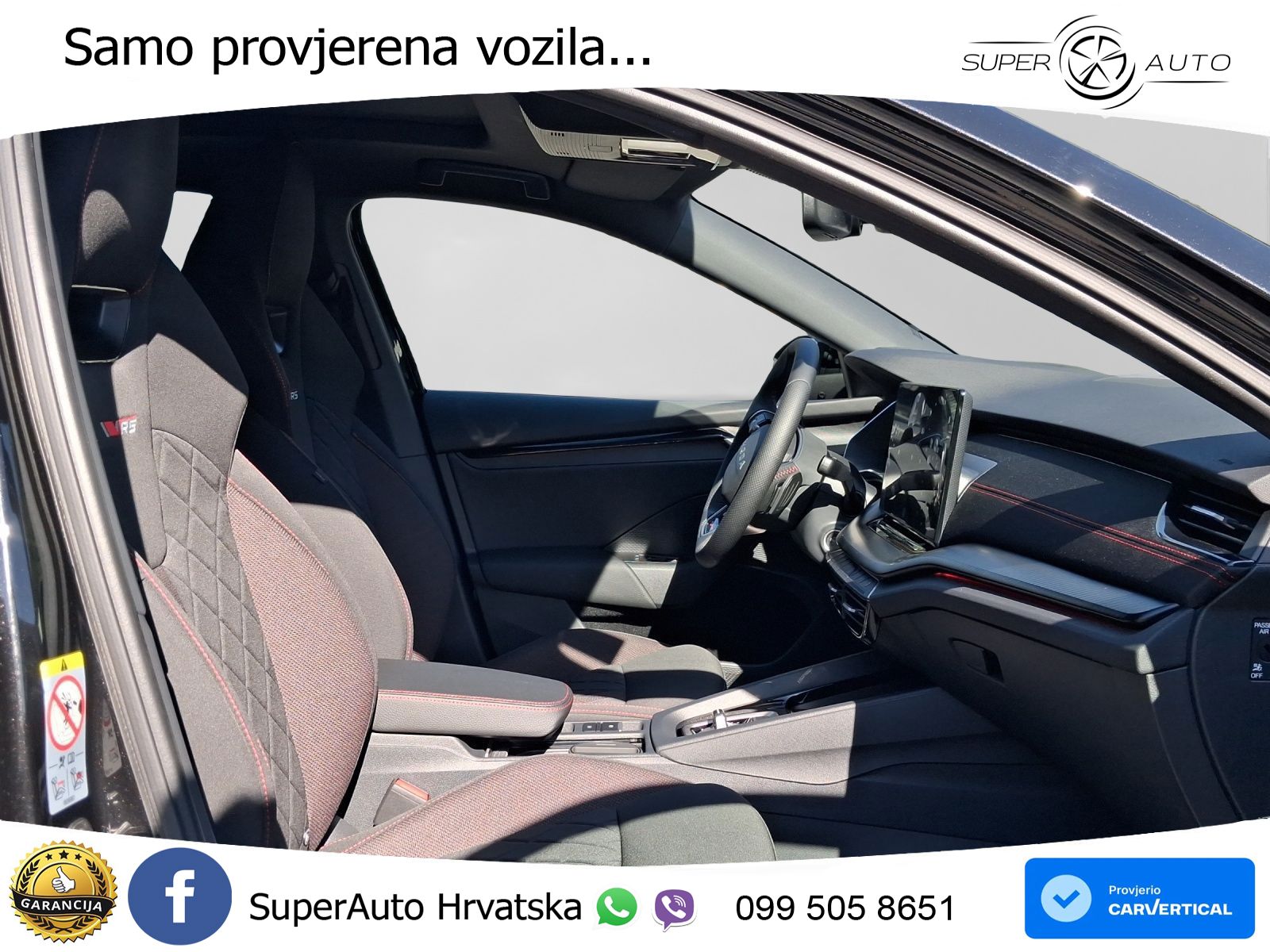 Škoda Octavia Combi RS 2.0 TSI (265 KS) DSG MATRIX+GR SJED+KAM