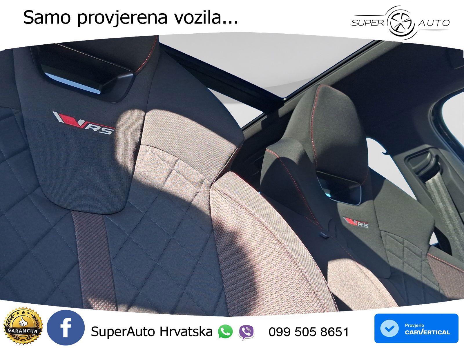 Škoda Octavia Combi RS 2.0 TSI (265 KS) DSG MATRIX+GR SJED+KAM