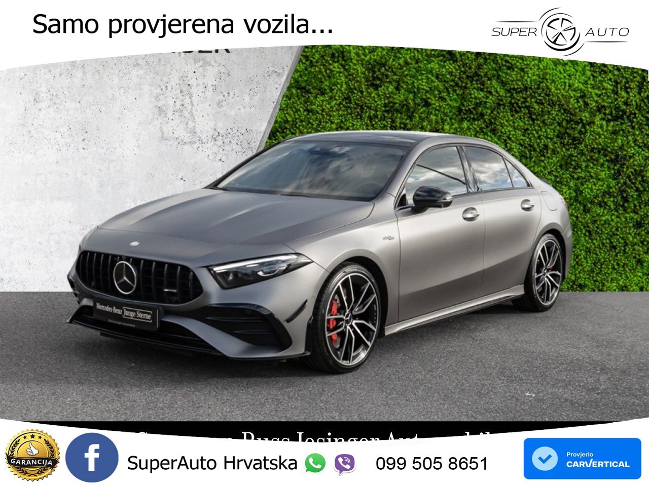 Mercedes-Benz AMG A 35 4MATIC AMG SPEEDSHIFT DCT ACC+HEAD+GR SJED+360+PANO