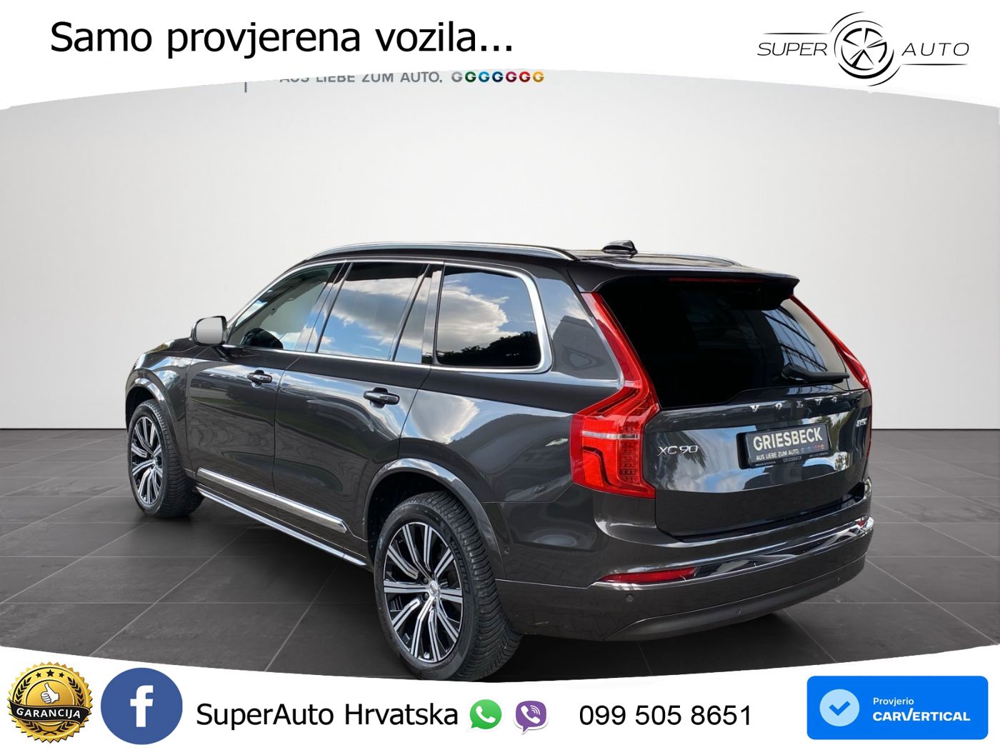 Volvo XC90 2.0 B5 Diesel AWD Automatic LED+GR SJED+ACC
