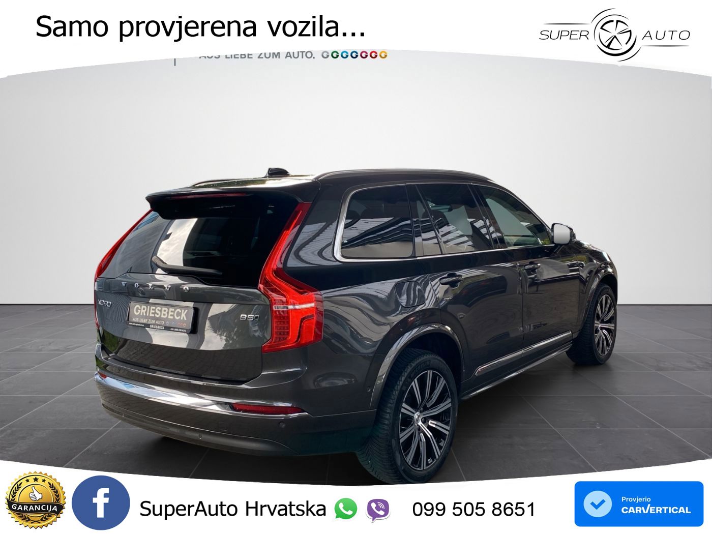 Volvo XC90 2.0 B5 Diesel AWD Automatic LED+GR SJED+ACC
