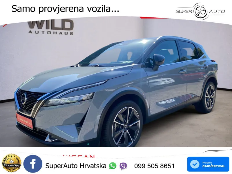 Nissan Qashqai 1.3 DIG-T (158 KS) Xtronic Tekna LED+GR SJED+ACC