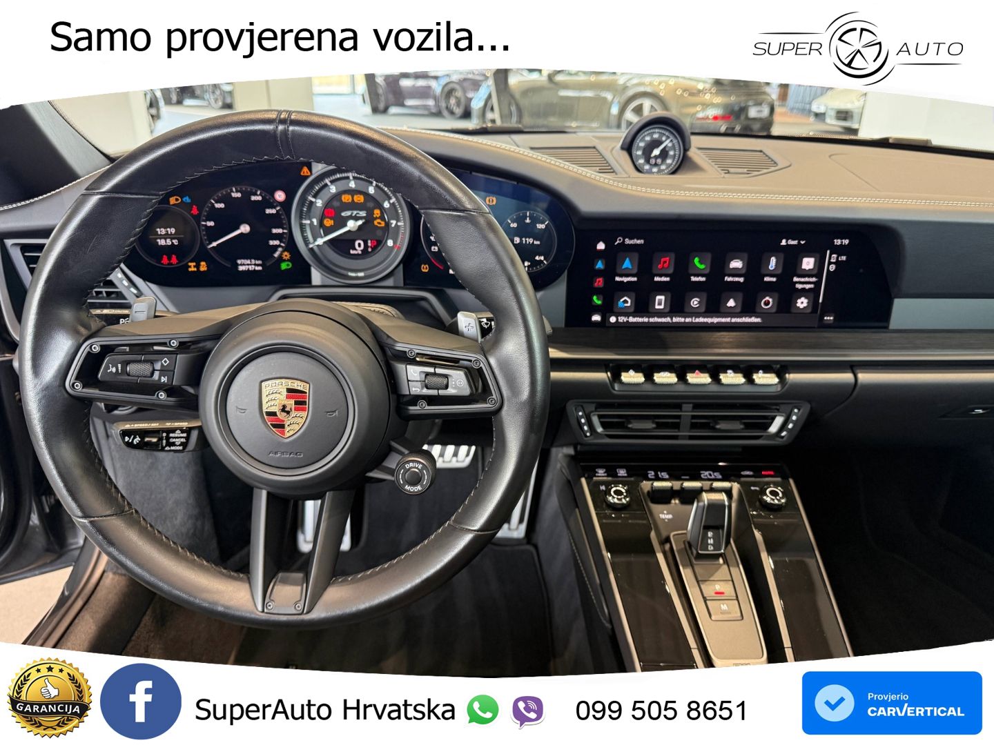 Porsche 911 Targa 4 GTS 3.0 (480 KS) PDK MATRIX+GR SJED+KAM