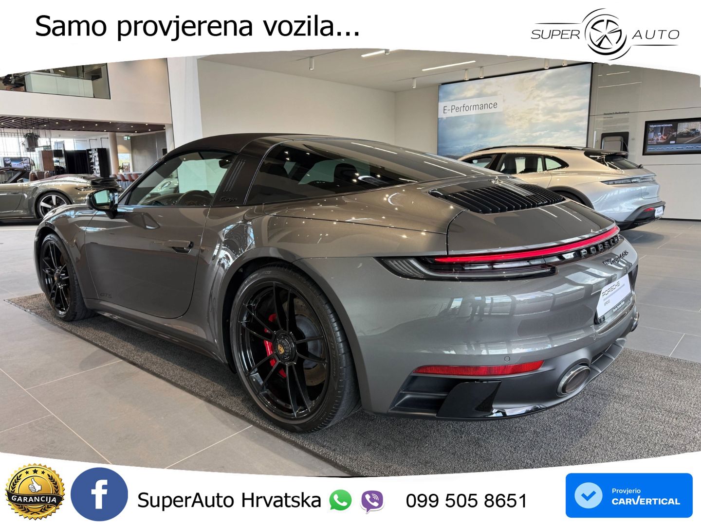 Porsche 911 Targa 4 GTS 3.0 (480 KS) PDK MATRIX+GR SJED+KAM