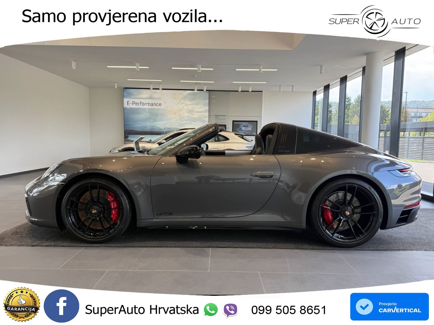 Porsche 911 Targa 4 GTS 3.0 (480 KS) PDK MATRIX+GR SJED+KAM