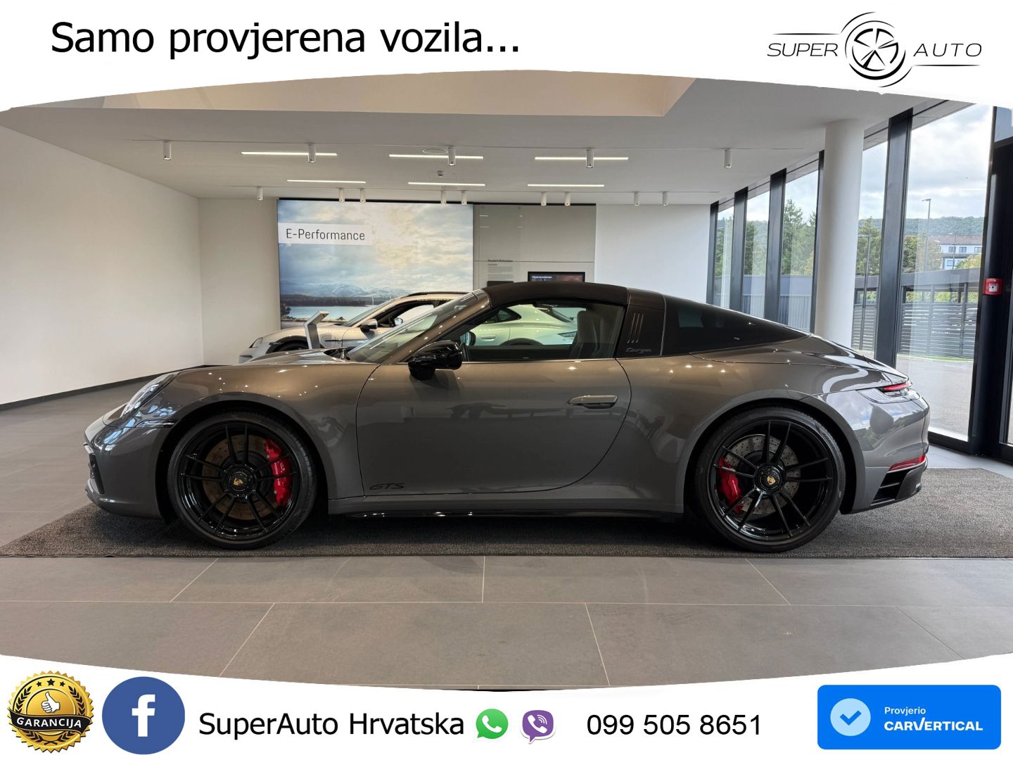 Porsche 911 Targa 4 GTS 3.0 (480 KS) PDK MATRIX+GR SJED+KAM