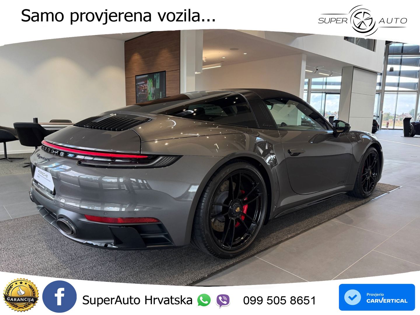 Porsche 911 Targa 4 GTS 3.0 (480 KS) PDK MATRIX+GR SJED+KAM