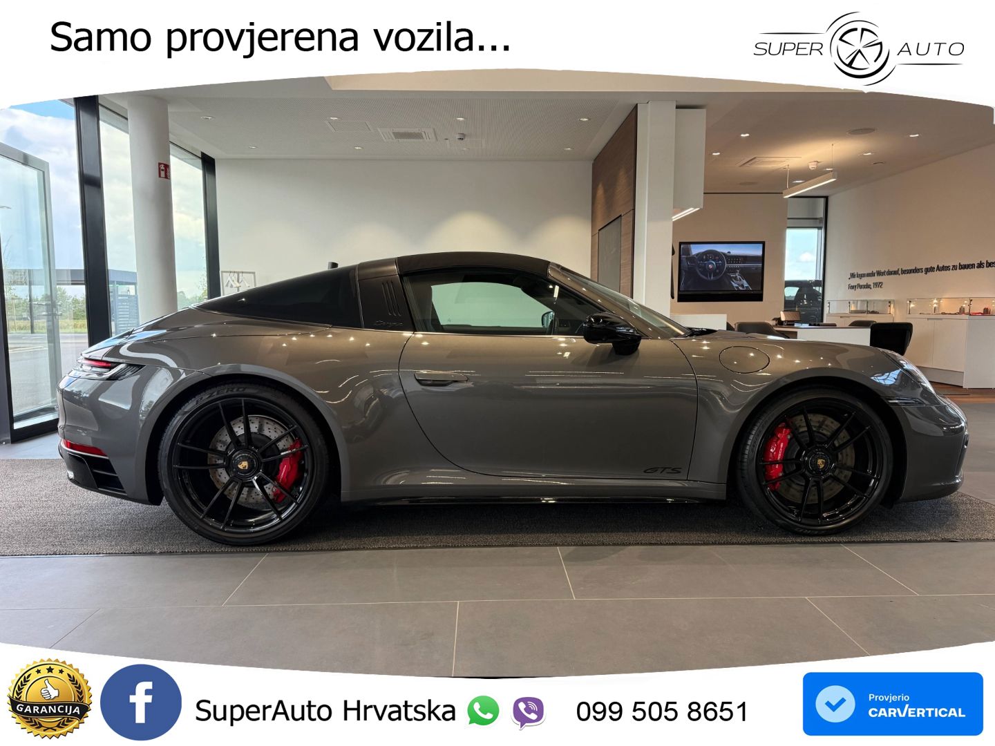 Porsche 911 Targa 4 GTS 3.0 (480 KS) PDK MATRIX+GR SJED+KAM