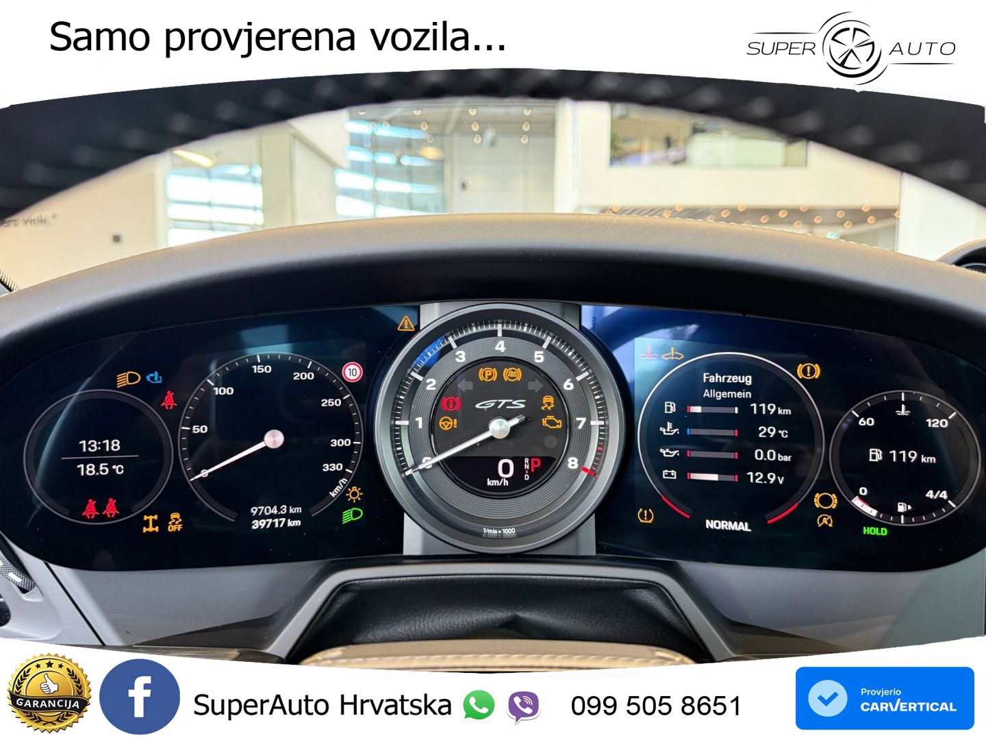 Porsche 911 Targa 4 GTS 3.0 (480 KS) PDK MATRIX+GR SJED+KAM