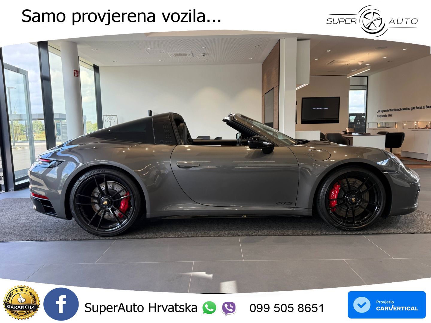 Porsche 911 Targa 4 GTS 3.0 (480 KS) PDK MATRIX+GR SJED+KAM