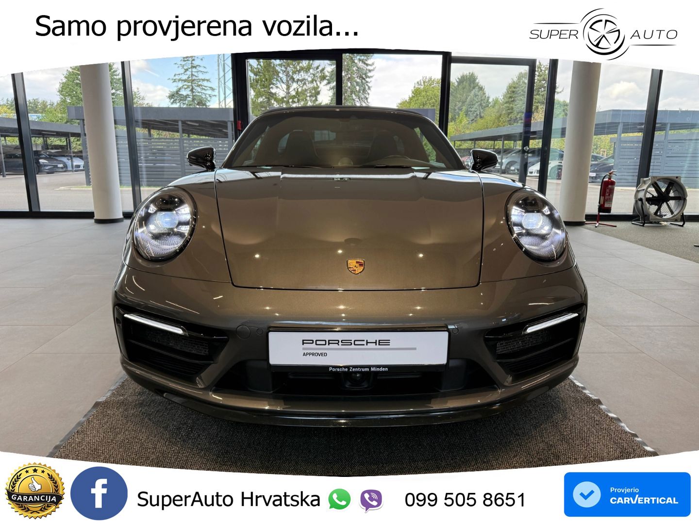 Porsche 911 Targa 4 GTS 3.0 (480 KS) PDK MATRIX+GR SJED+KAM