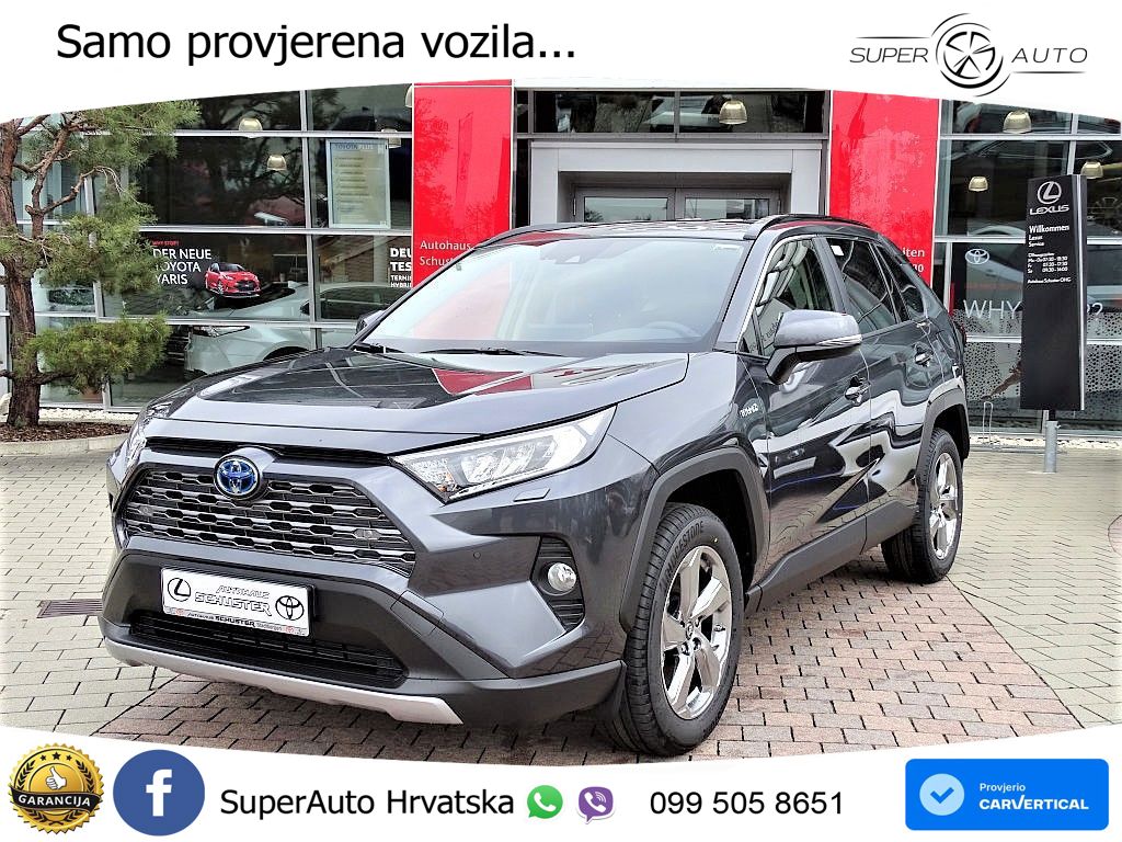 Toyota RAV4 2.5 (222 KS) Hybrid E-Four e-CVT LED+GR SJED+ACC