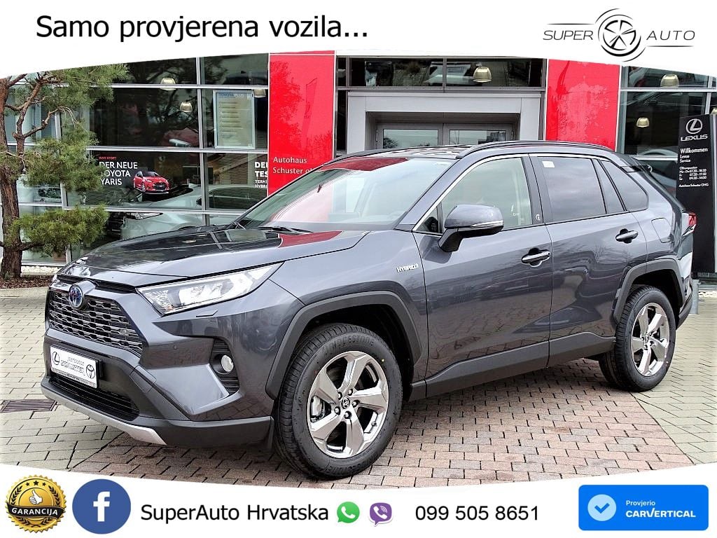 Toyota RAV4 2.5 (222 KS) Hybrid E-Four e-CVT LED+GR SJED+ACC