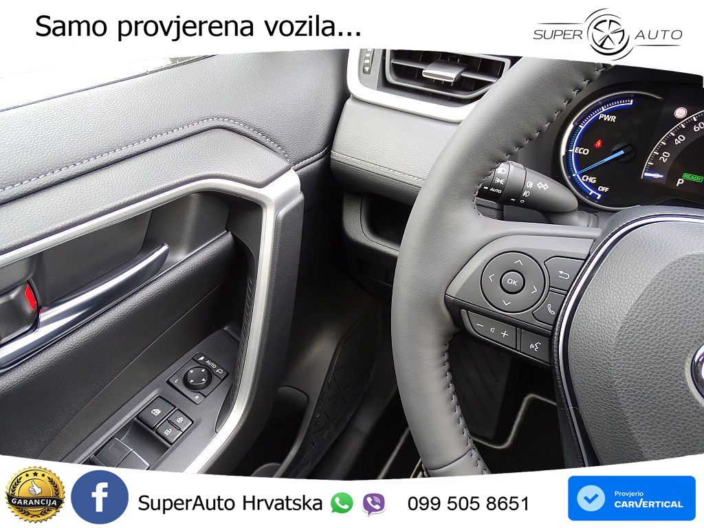 Toyota RAV4 2.5 (222 KS) Hybrid E-Four e-CVT LED+GR SJED+ACC