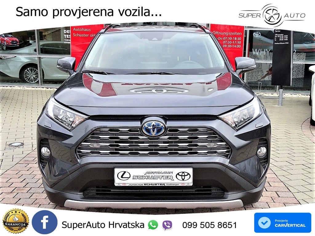 Toyota RAV4 2.5 (222 KS) Hybrid E-Four e-CVT LED+GR SJED+ACC