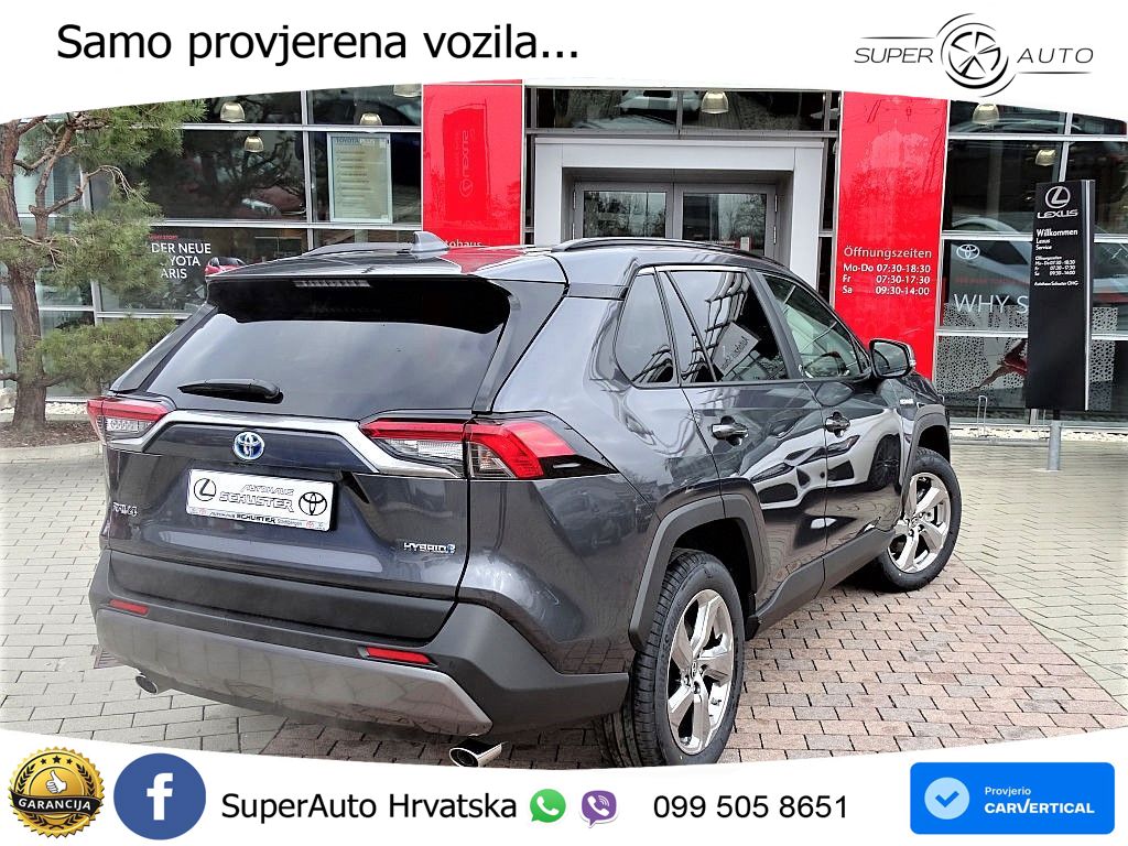 Toyota RAV4 2.5 (222 KS) Hybrid E-Four e-CVT LED+GR SJED+ACC
