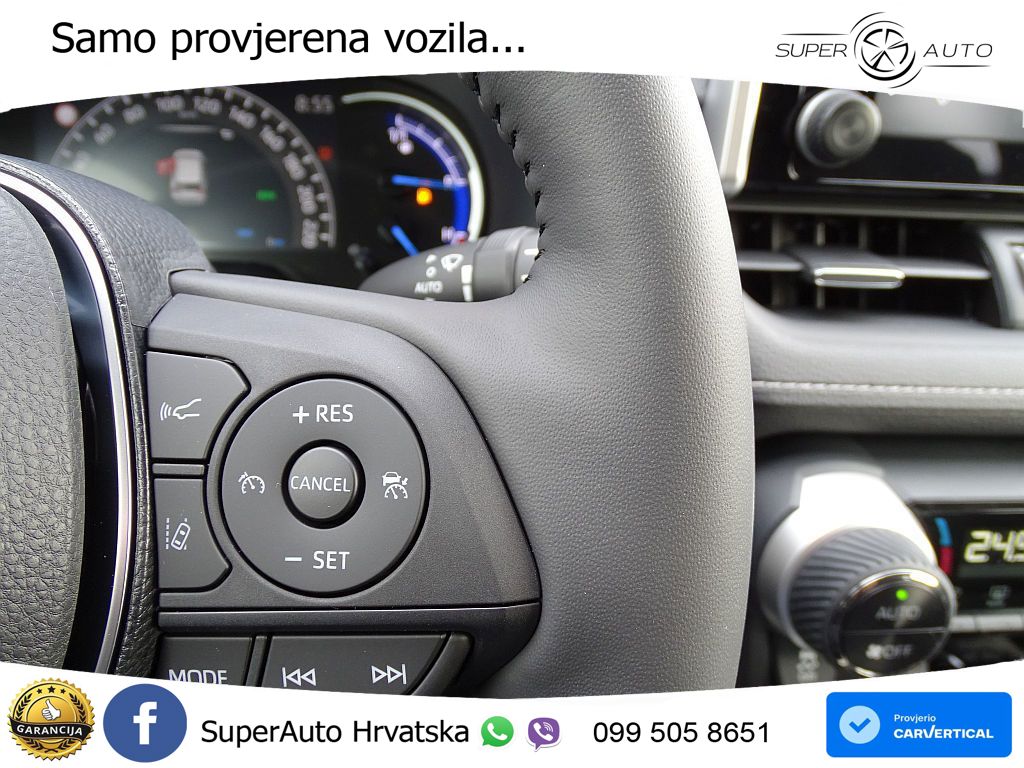 Toyota RAV4 2.5 (222 KS) Hybrid E-Four e-CVT LED+GR SJED+ACC