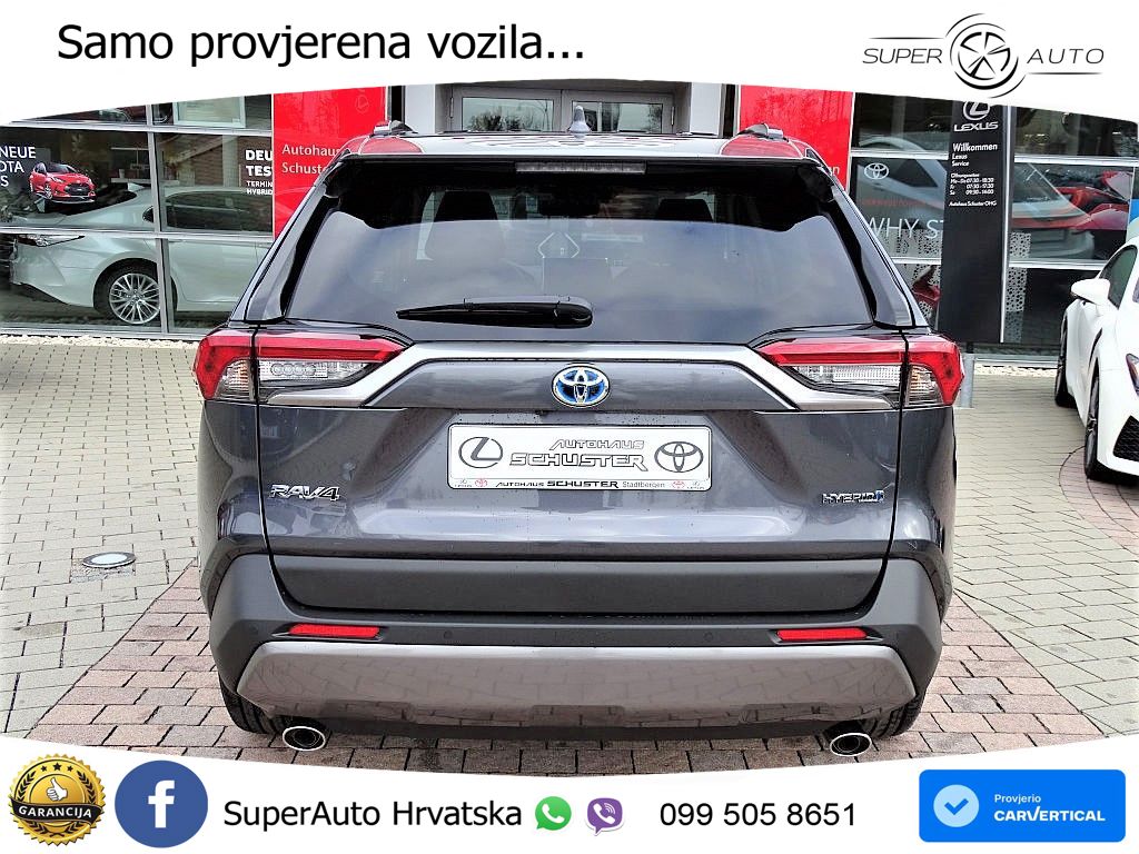 Toyota RAV4 2.5 (222 KS) Hybrid E-Four e-CVT LED+GR SJED+ACC