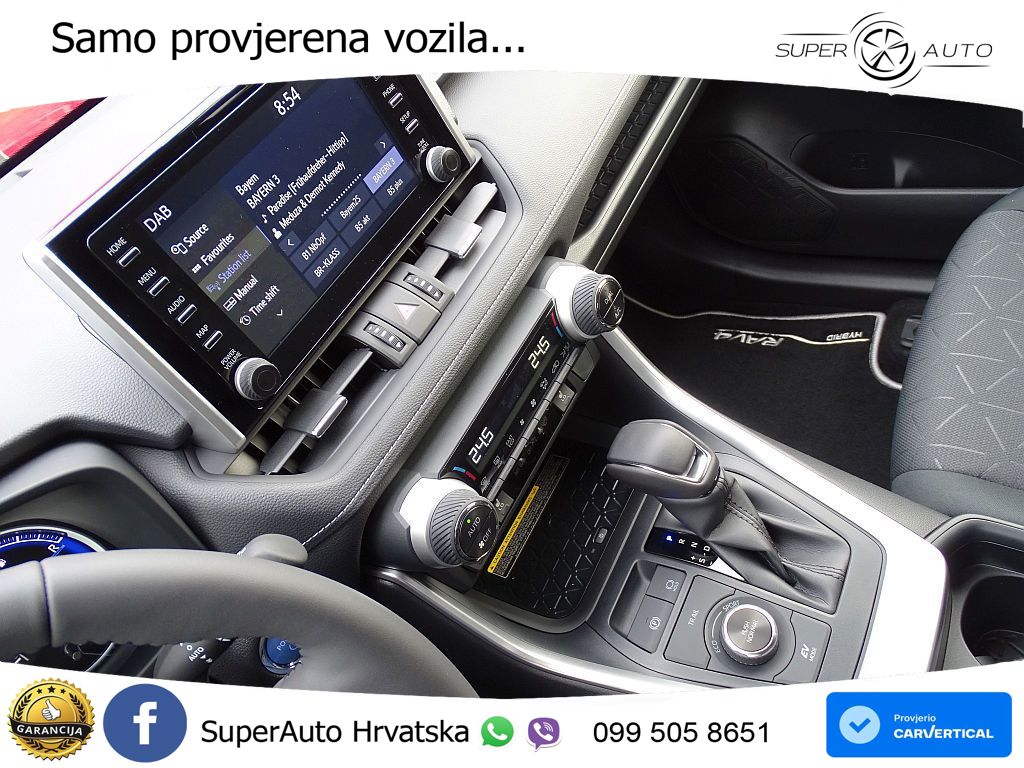 Toyota RAV4 2.5 (222 KS) Hybrid E-Four e-CVT LED+GR SJED+ACC