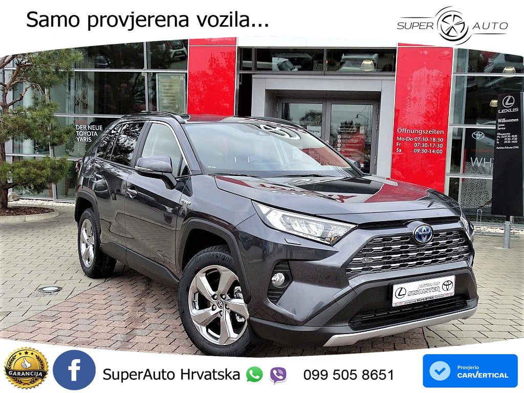 Toyota RAV4 2.5 (222 KS) Hybrid E-Four e-CVT LED+GR SJED+ACC