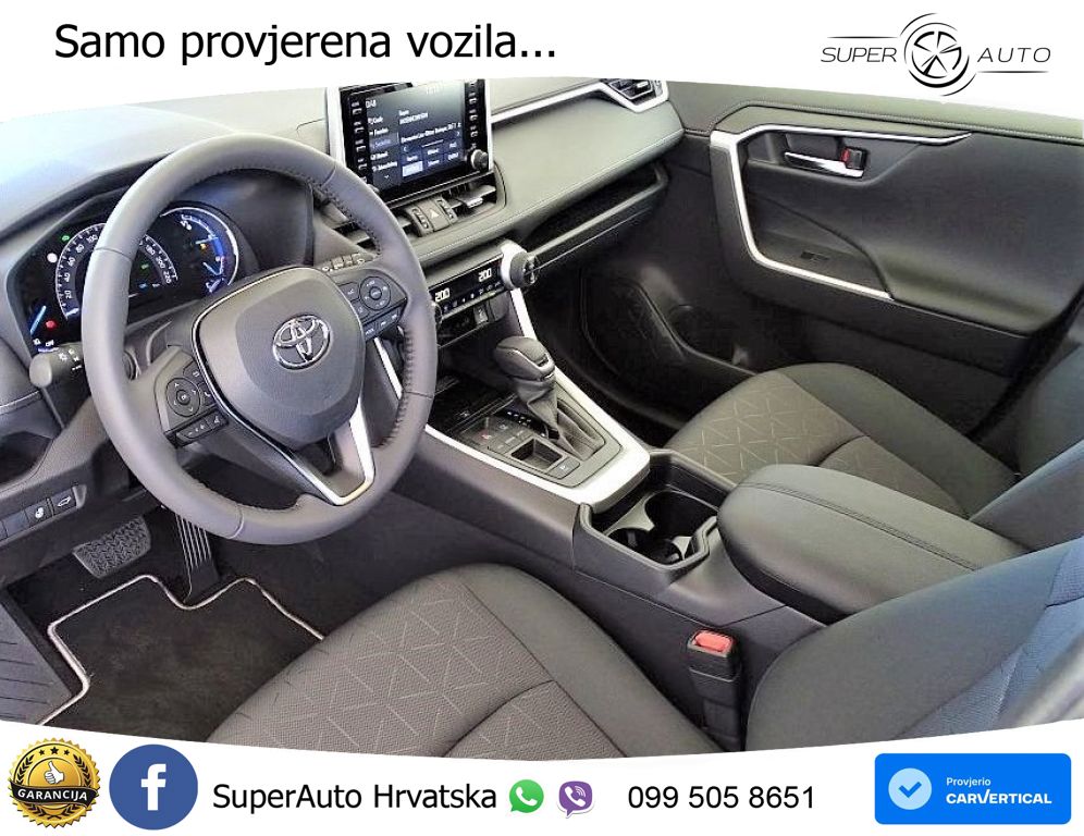 Toyota RAV4 2.5 (222 KS) Hybrid E-Four e-CVT LED+GR SJED+ACC