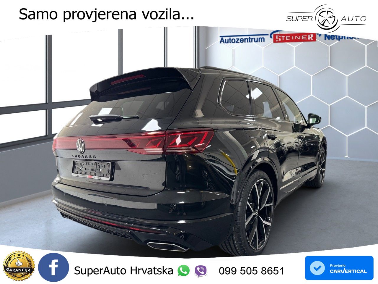 Volkswagen Touareg 3.0 V6 TDI (286 KS) 4MOTION Tiptronic ZRAČNI+ACC+GR SJED+KAM+PANO