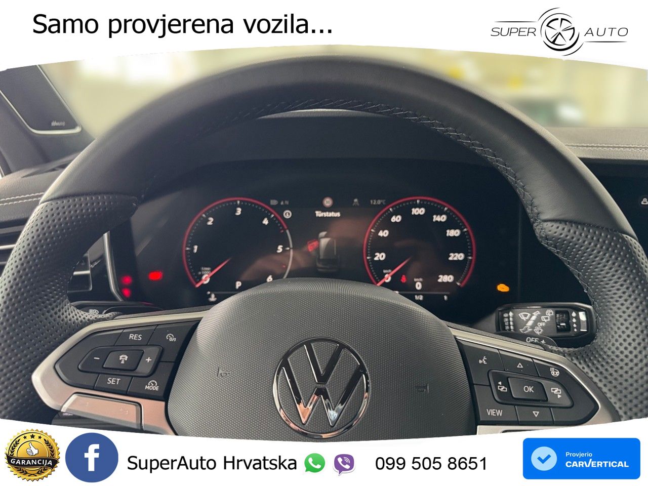 Volkswagen Touareg 3.0 V6 TDI (286 KS) 4MOTION Tiptronic ZRAČNI+ACC+GR SJED+KAM+PANO