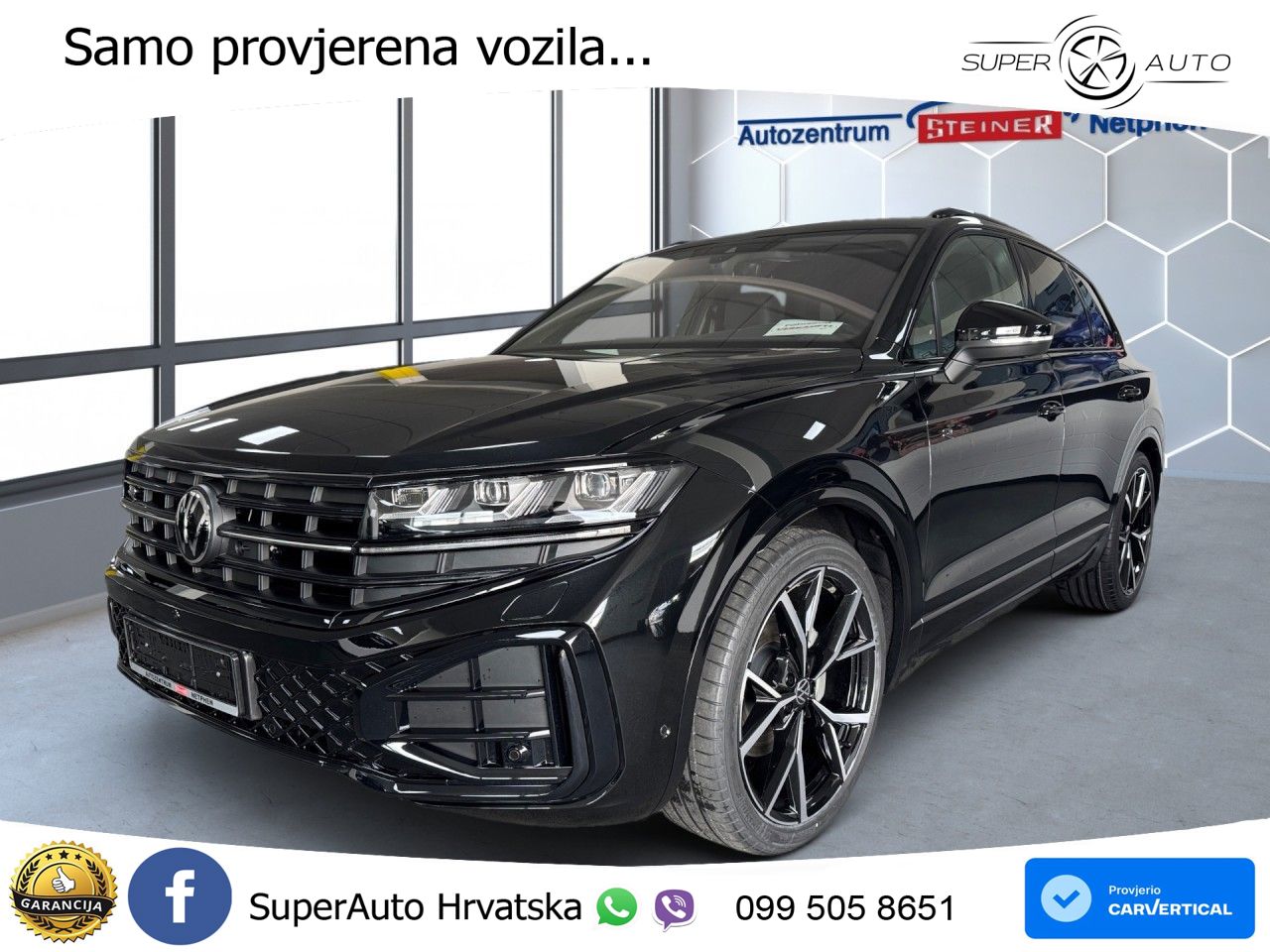 Volkswagen Touareg 3.0 V6 TDI (286 KS) 4MOTION Tiptronic ZRAČNI+ACC+GR SJED+KAM+PANO