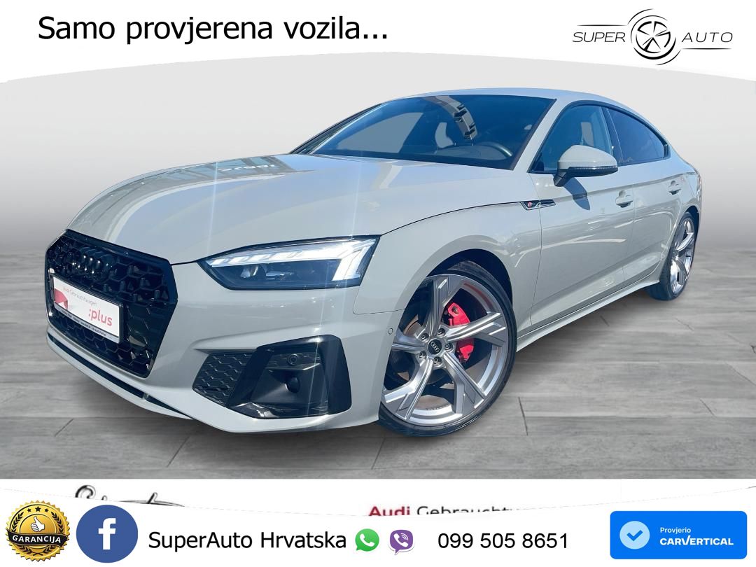 Audi A5 Sportback  40 TFSI (204 KS) S tronic S line MATRIX+GR SJED+KAM