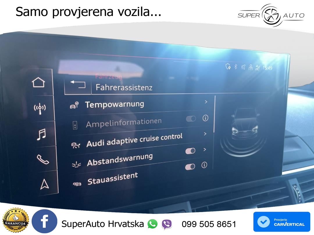 Audi A5 Sportback  40 TFSI (204 KS) S tronic S line MATRIX+GR SJED+KAM