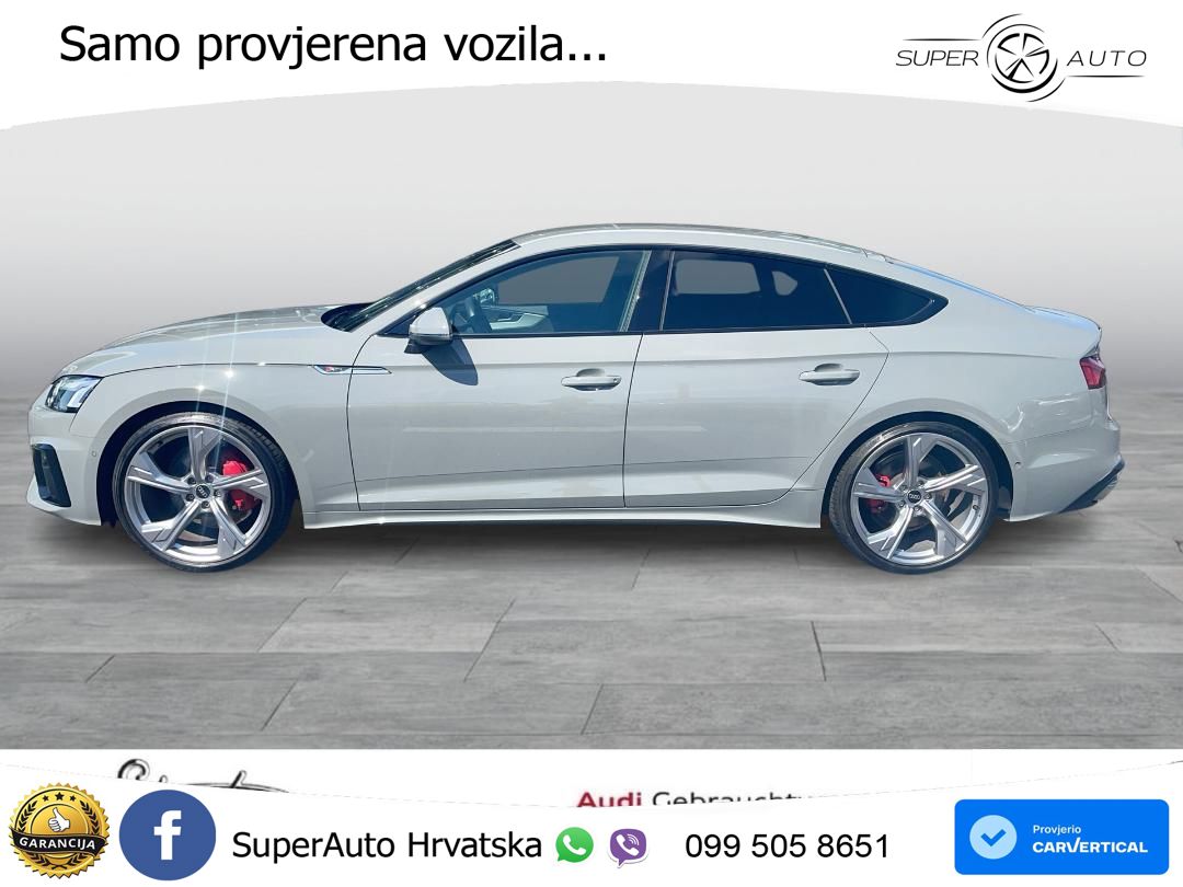Audi A5 Sportback  40 TFSI (204 KS) S tronic S line MATRIX+GR SJED+KAM