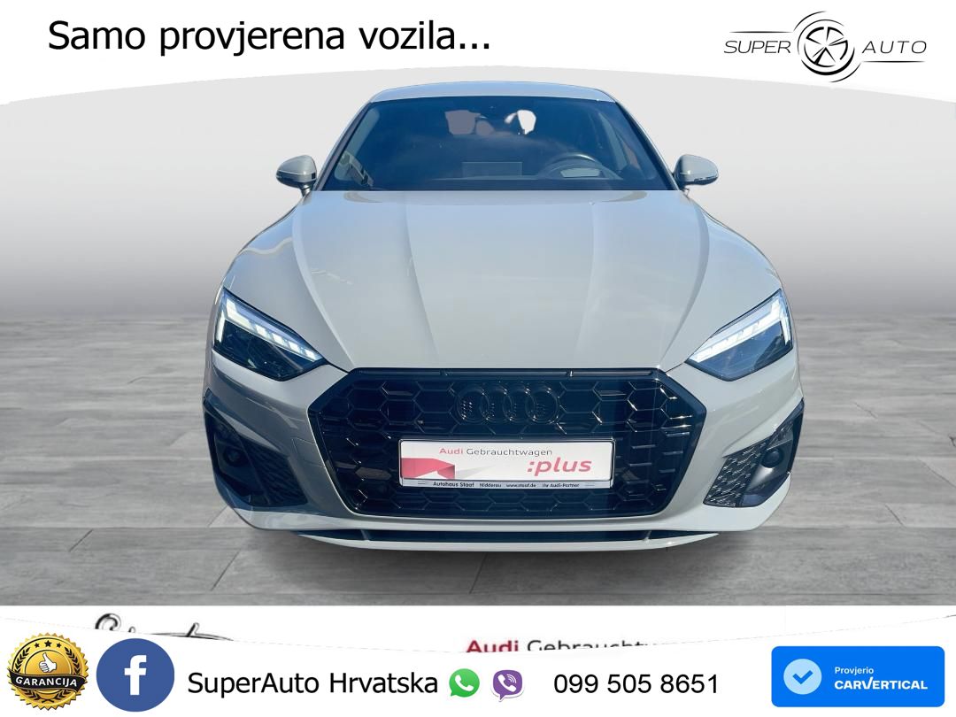 Audi A5 Sportback  40 TFSI (204 KS) S tronic S line MATRIX+GR SJED+KAM