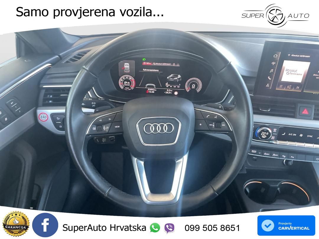 Audi A5 Sportback  40 TFSI (204 KS) S tronic S line MATRIX+GR SJED+KAM