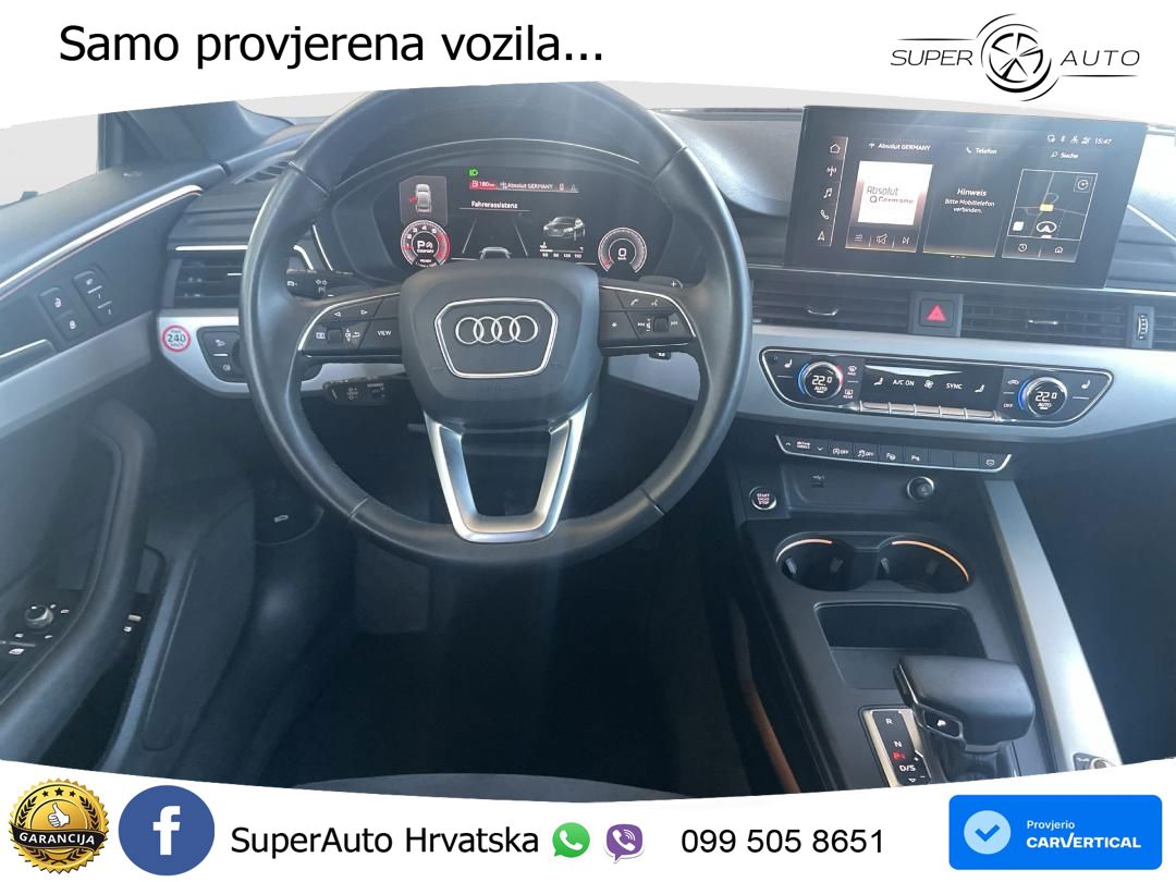 Audi A5 Sportback  40 TFSI (204 KS) S tronic S line MATRIX+GR SJED+KAM