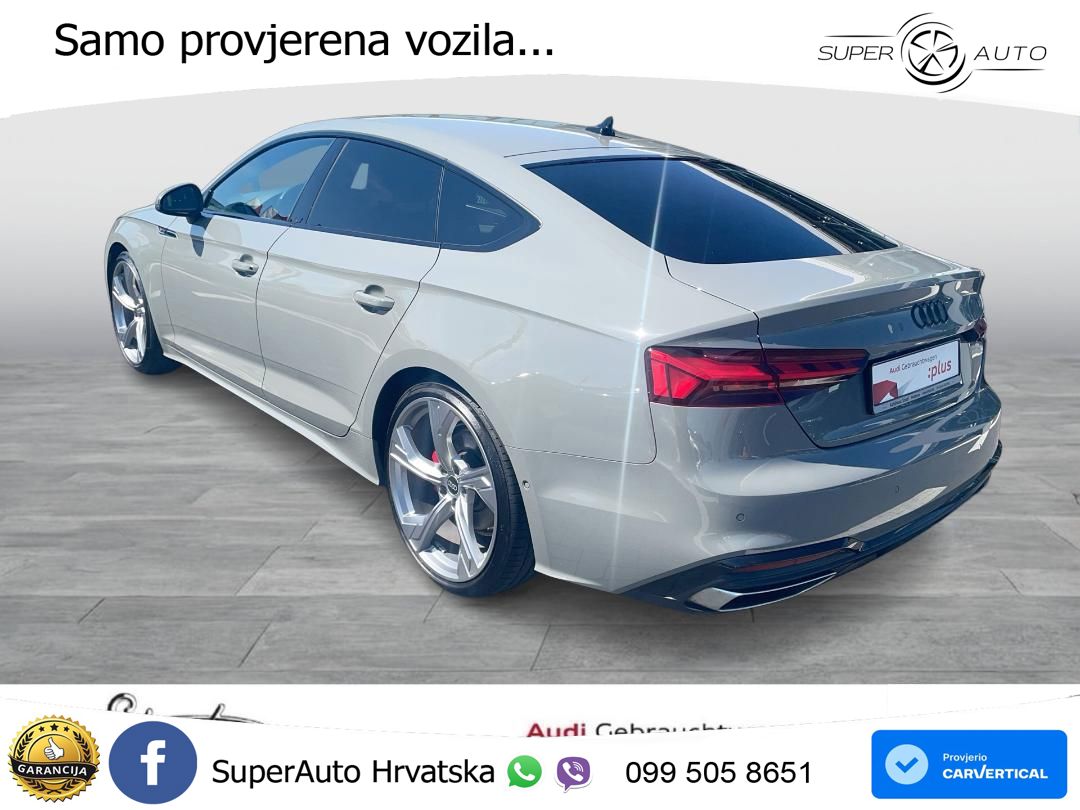 Audi A5 Sportback  40 TFSI (204 KS) S tronic S line MATRIX+GR SJED+KAM