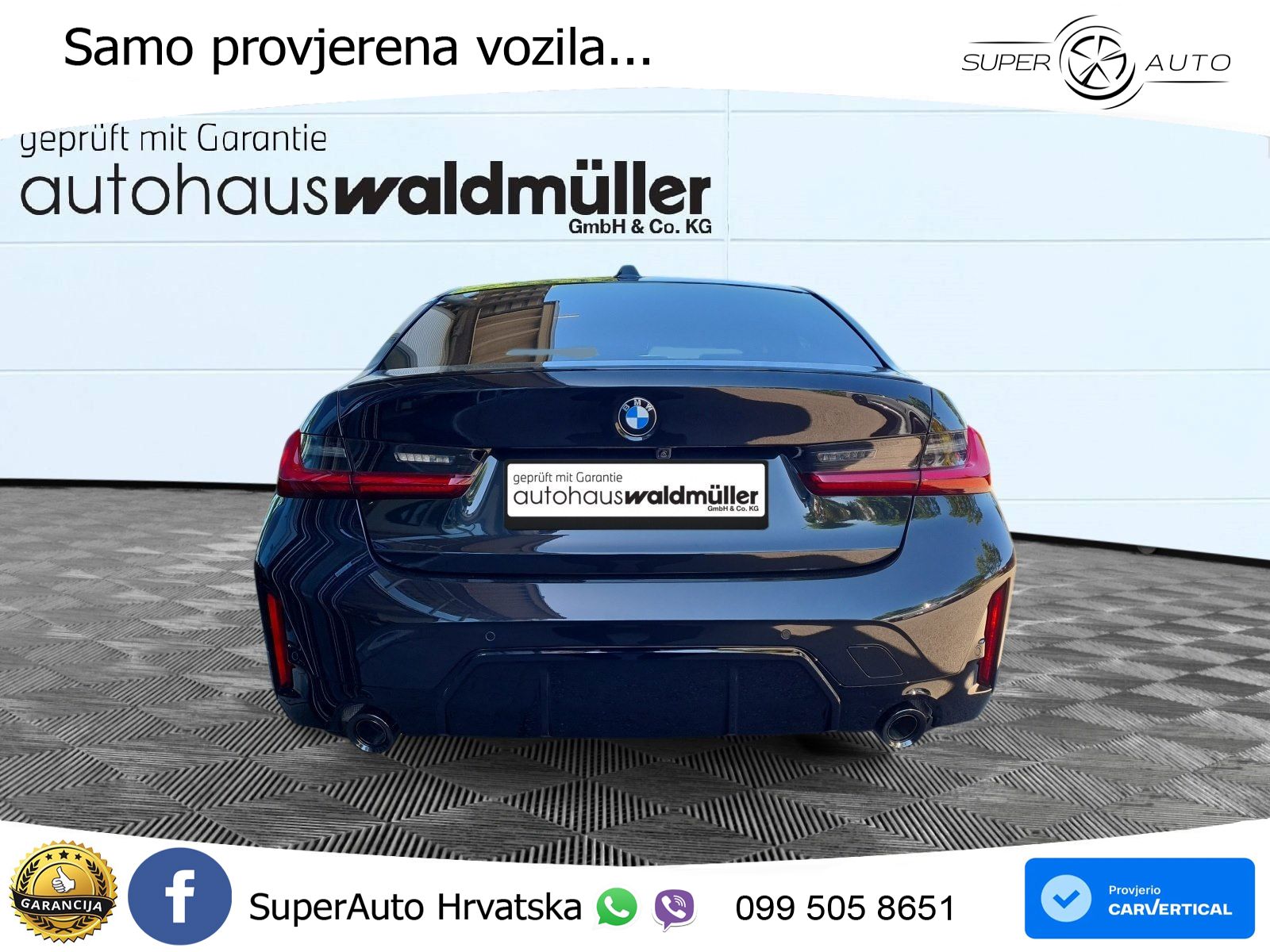 BMW 320d (190 KS) xDrive Steptronic M Sport LED+GR SJED+ACC