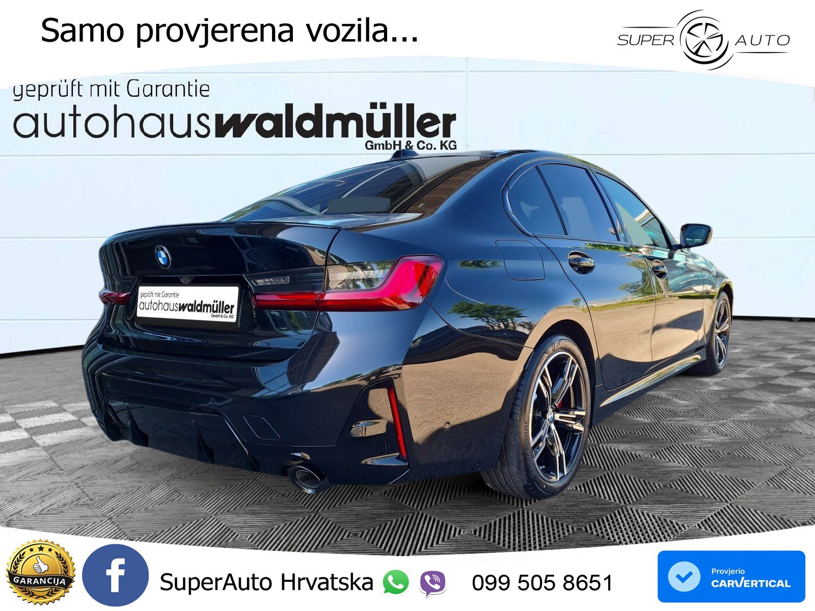 BMW 320d (190 KS) xDrive Steptronic M Sport LED+GR SJED+ACC