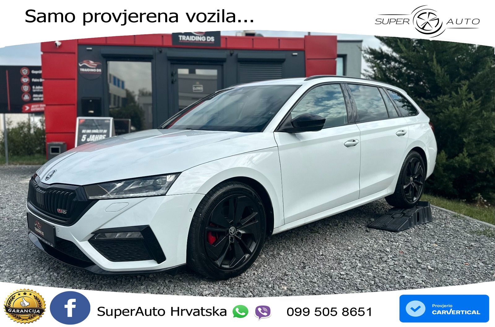 Škoda Octavia Combi RS 2.0 TDI (200 KS) DSG LED+GR SJED+ACC