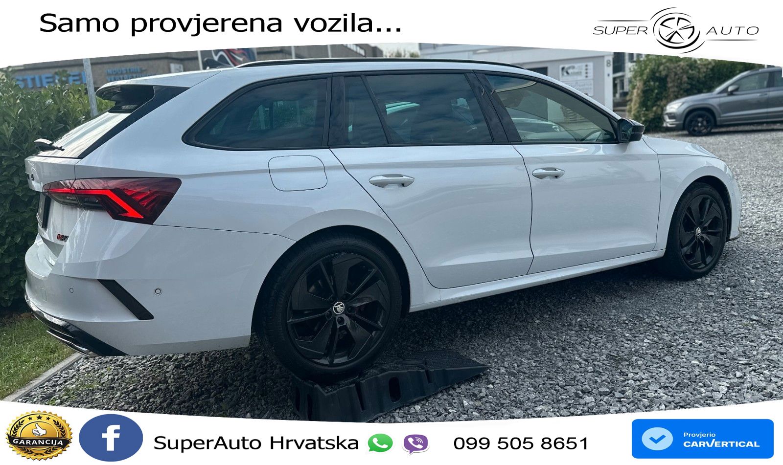 Škoda Octavia Combi RS 2.0 TDI (200 KS) DSG LED+GR SJED+ACC