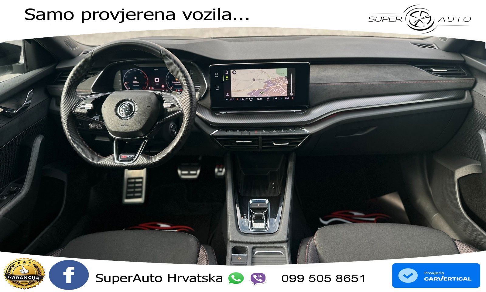 Škoda Octavia Combi RS 2.0 TDI (200 KS) DSG LED+GR SJED+ACC