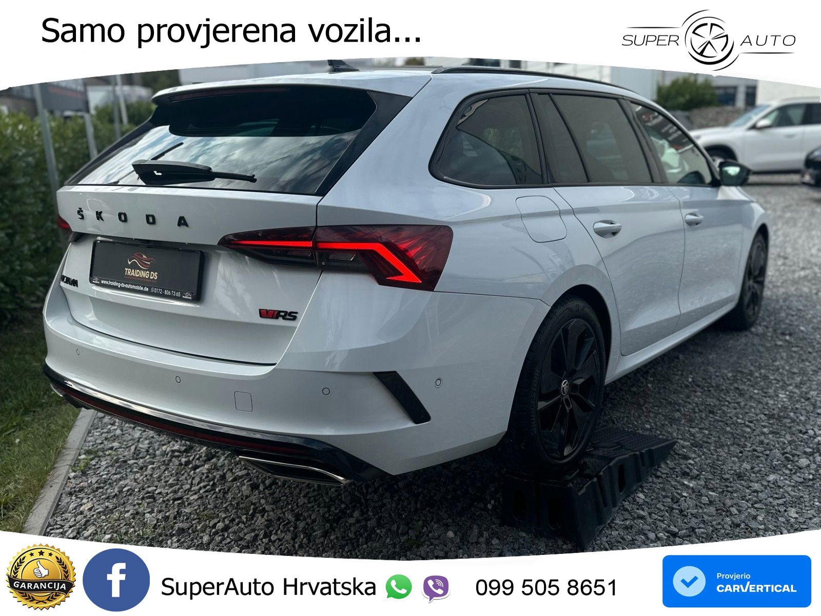 Škoda Octavia Combi RS 2.0 TDI (200 KS) DSG LED+GR SJED+ACC