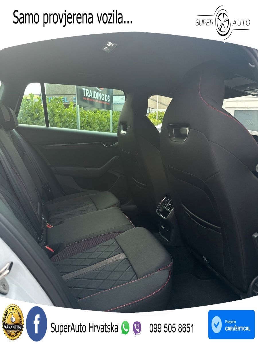 Škoda Octavia Combi RS 2.0 TDI (200 KS) DSG LED+GR SJED+ACC