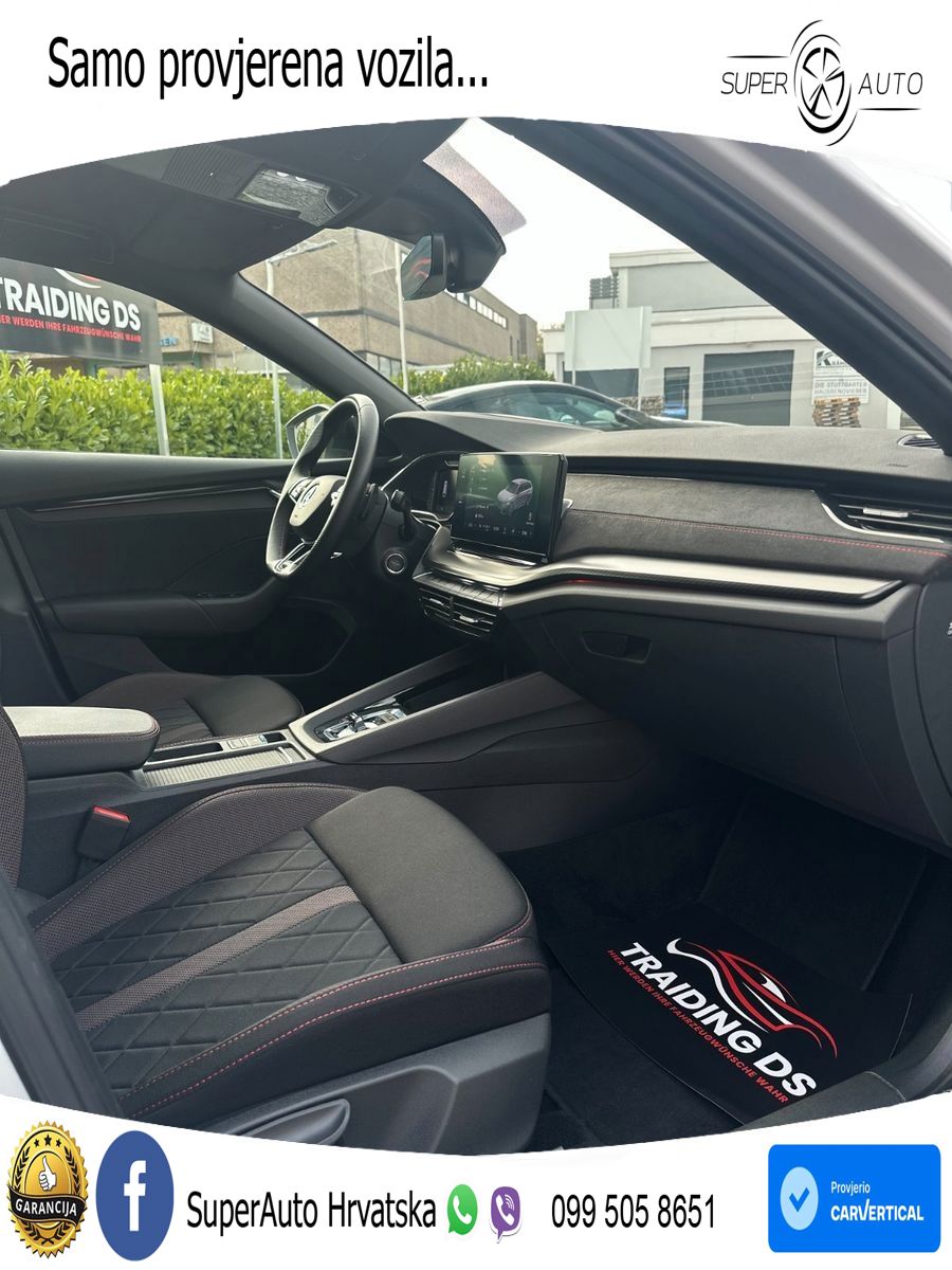 Škoda Octavia Combi RS 2.0 TDI (200 KS) DSG LED+GR SJED+ACC