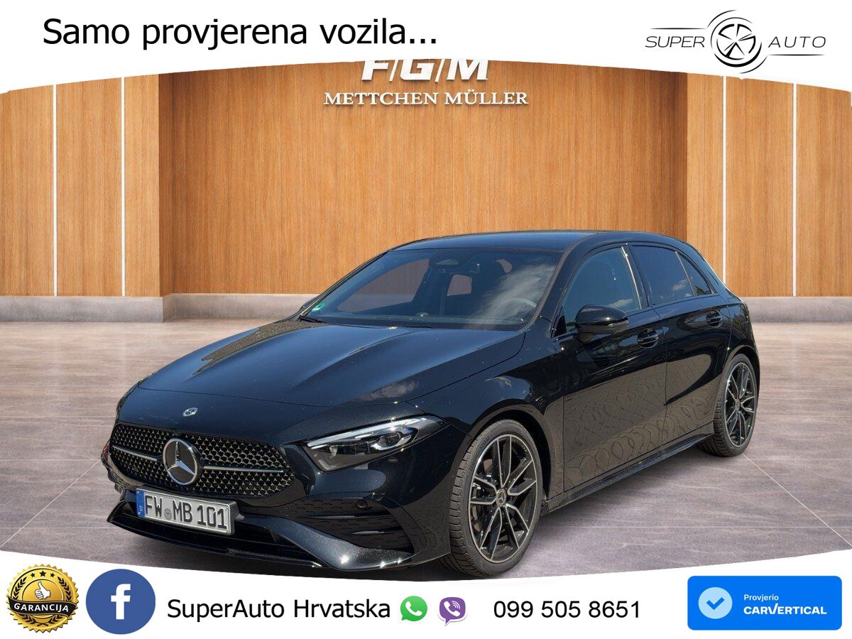 Mercedes-Benz A 200d 8G-DCT AMG ACC+GR SJED+360+PANO