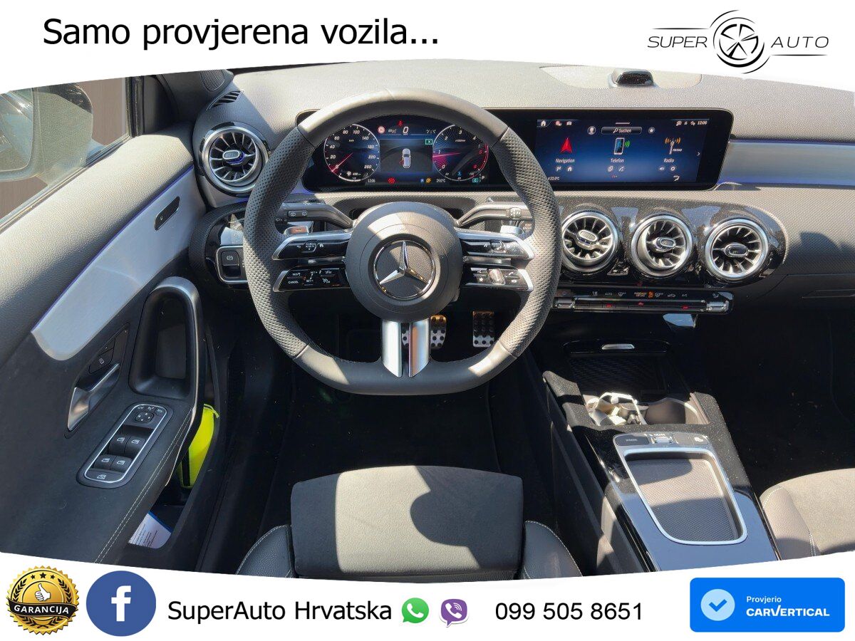 Mercedes-Benz A 200d 8G-DCT AMG ACC+GR SJED+360+PANO