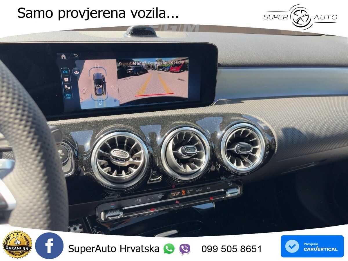 Mercedes-Benz A 200d 8G-DCT AMG ACC+GR SJED+360+PANO