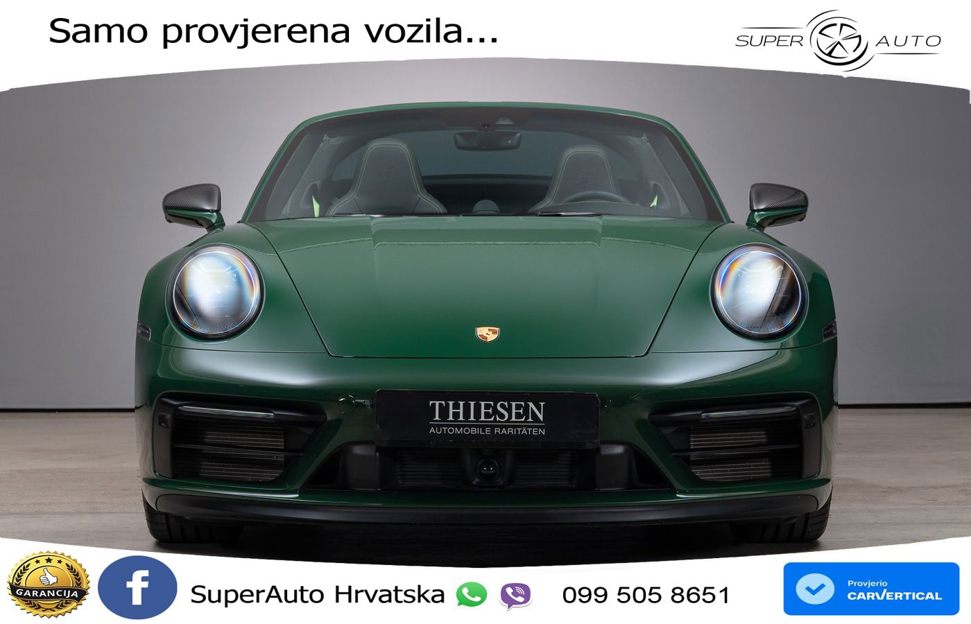 Porsche 911 Carrera 4 GTS Cabriolet 3.6 (541 KS) T-Hybrid PDK