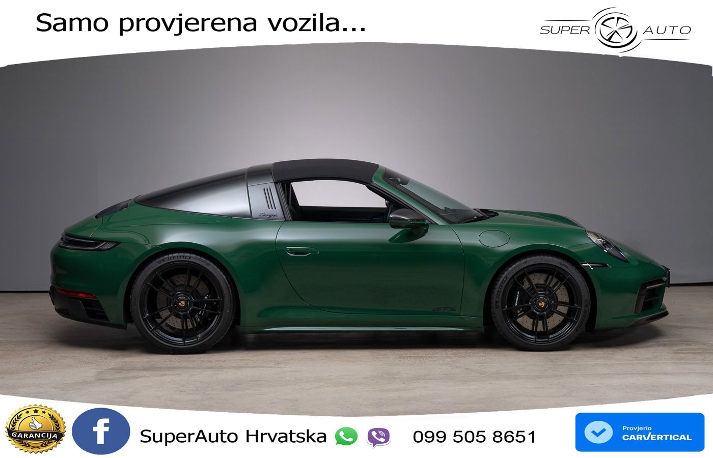 Porsche 911 Carrera 4 GTS Cabriolet 3.6 (541 KS) T-Hybrid PDK